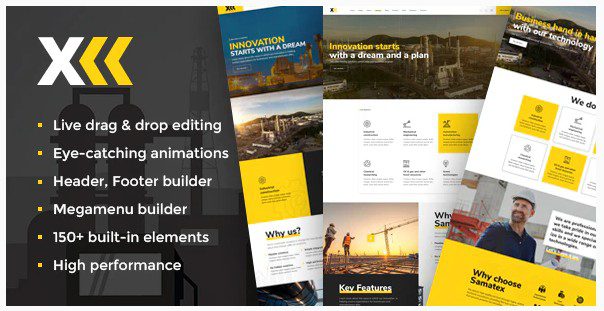 Samatex - промышленная тема WordPress + Woocommerce Samatex - промышленная тема WordPress + Woocommerce