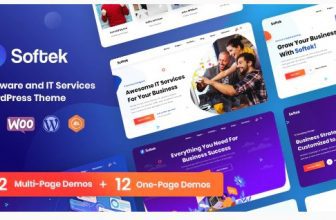 Softek - WordPress тема для программного обеспечения и ИТ-решений