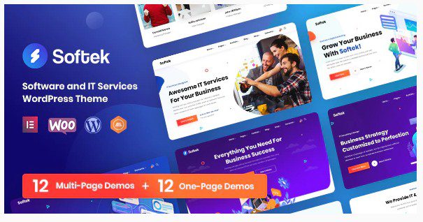 Softek - WordPress тема для программного обеспечения и ИТ-решений