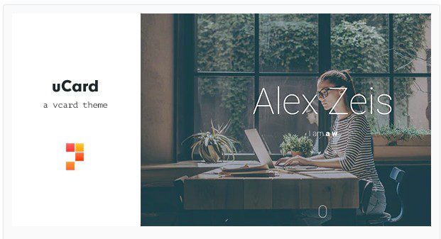 uCard - WordPress тема визитки и резюме uCard - WordPress тема визитки и резюме