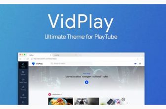 VidPlay - лучшая тема для PlayTube