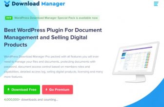 WP Download Manager + add-ons - плагин продажи цифровых продуктов