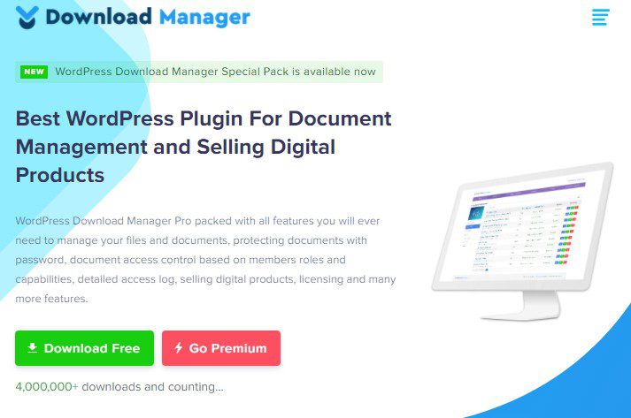 WP Download Manager + add-ons - плагин продажи цифровых продуктов WP Download Manager + add-ons - плагин продажи цифровых продуктов