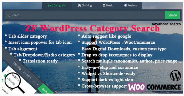 ZF - WordPress Category Search v2.7 - Поиск по категориям ZF - WordPress Category Search