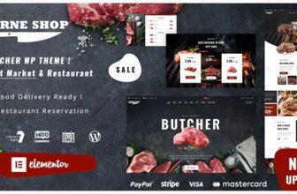 Carne - wordpress тема - мясной ресторан