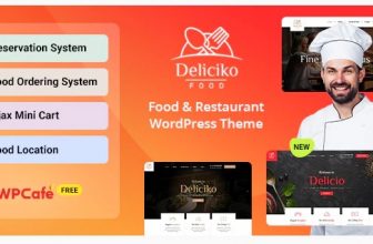Deliciko - WordPress тема ресторана