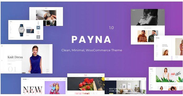 Payna - чистая, минимальная тема WooCommerce Payna - чистая, минимальная тема WooCommerce