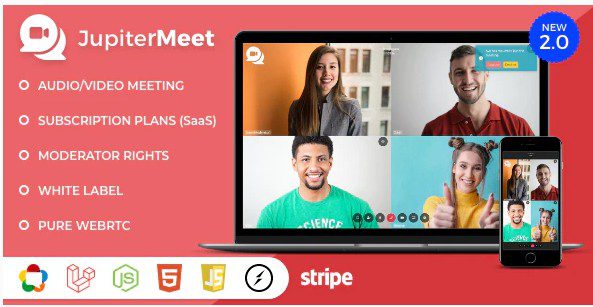 JupiterMeet v2.0.3 - видеоконференция СКАЧАТЬ - JupiterMeet - видеоконференция
