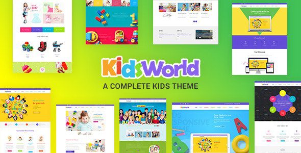СКАЧАТЬ - Kids Heaven - Детская тема WordPress