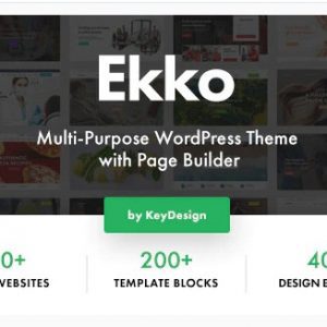 WordPress тема с конструктором страниц