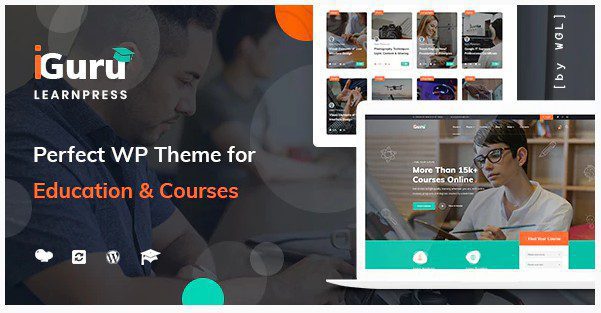 iGuru - WordPress тема для образования и курсов