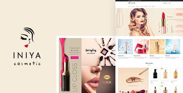 Iniya - Wordpress тема Салон красоты, косметика