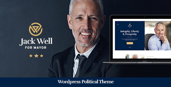 Jack Well v1.0.3 | WordPress Тема избирательной кампании и политики Jack Well - WordPress Тема избирательной кампании и политики