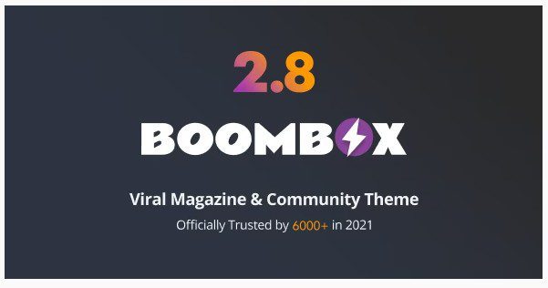 BoomBox - WordPress тема для вирусного контента BoomBox - WordPress тема для вирусного контента