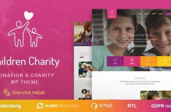 Children Charity - WordPress тема Благотворительности