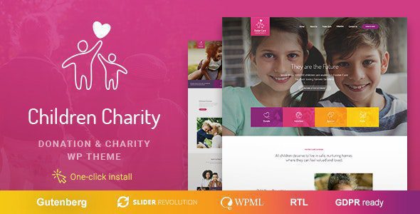 Children Charity - WordPress тема Благотворительности Children Charity - WordPress тема Благотворительности