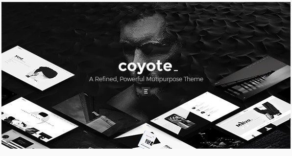Coyote - многоцелевая тема WordPress