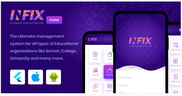 InfixEdu - Flutter с открытым исходным кодом для Android и iOS