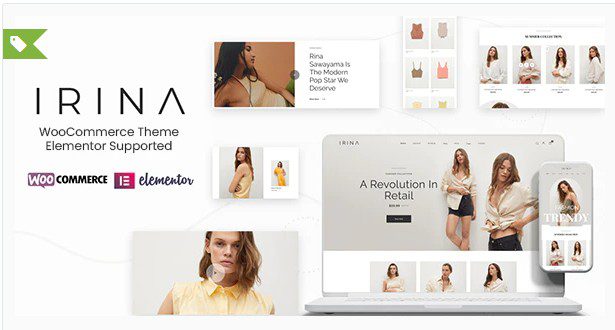 IRINA v1.0.2 - Тема Elementor WooCommerce IRINA - Тема Elementor WooCommerce