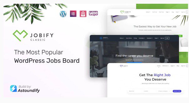 Jobify - WordPress тема для доски объявлений