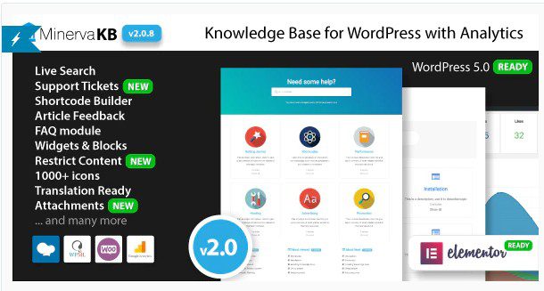 MinervaKB - База знаний с аналитикой для WordPress