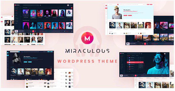 Miraculous v1.1.3 - WordPress Тема для музыкального магазина Miraculous - WordPress Тема для музыкального магазина