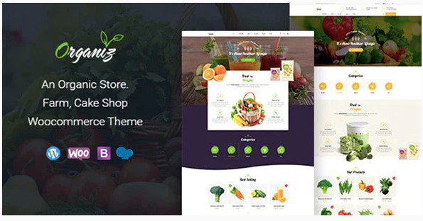 Organiz v2.3 - WooCommerce тема для органического магазина Organiz - WooCommerce тема для органического магазина