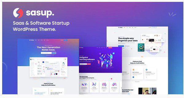 Sasup v1.0.0 - WordPress тема для Sass Landing СКАЧАТЬ - Sasup - WordPress тема для Sass Landing