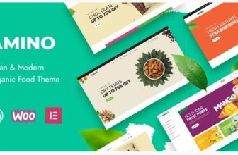 Amino - WordPress тема для органических продуктов и продуктов питания
