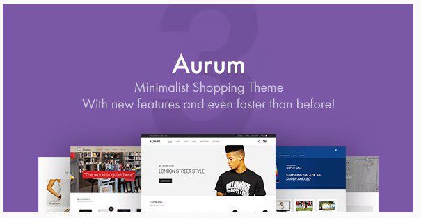 Aurum - WordPress и WooCommerce тема для покупок