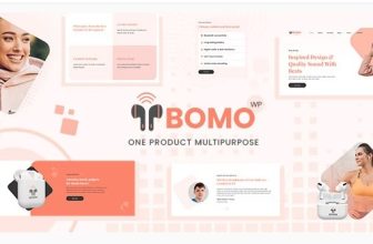 Bomo - Тема Woocommerce с одним продуктом