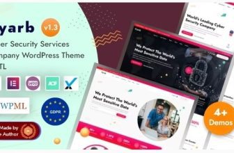 Cyarb - WordPress тема компании Услуги в области кибербезопасности