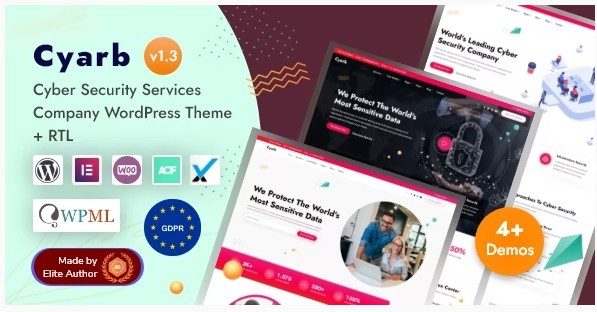Cyarb v1.3 - WordPress тема компании Услуги в области кибербезопасности Cyarb - WordPress тема компании Услуги в области кибербезопасности