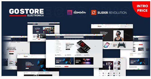 GoStore - Elementor WooCommerce WordPress Премиум Тема на РУССКОМ