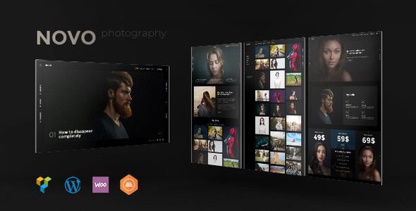 Novo - WordPress Тема Фотографий