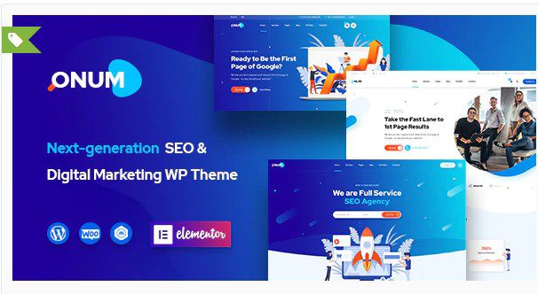 Onum - WordPress тема для SEO и маркетинга Onum - WordPress тема для SEO и маркетинга
