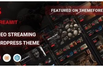 Streamit - WordPress тема для видеостриминга