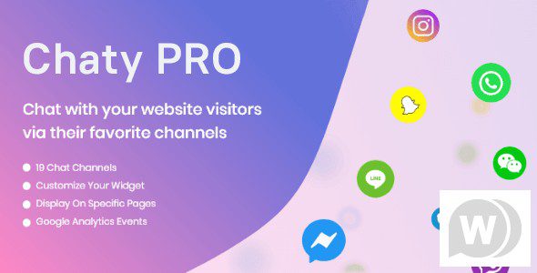Chaty Pro – Wordpress плагин Чата
