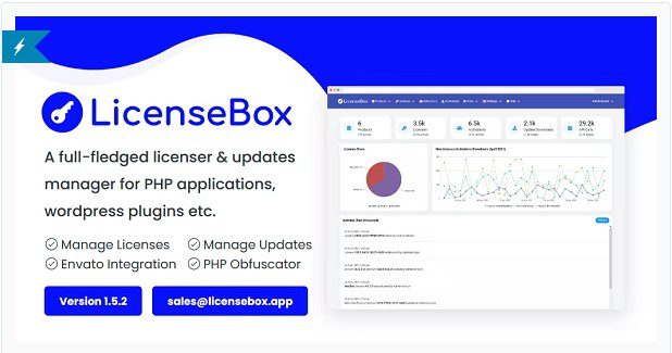 LicenseBox - лицензиар PHP и менеджер обновлений