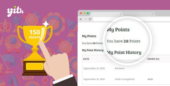 YITH WooCommerce Points and Rewards-Баллы и вознаграждения