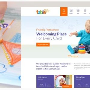 Fable - Тема WordPress для детского сада