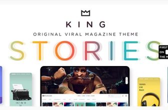 King - WordPres Viral Magazine Theme - Вирусная тема WordPres