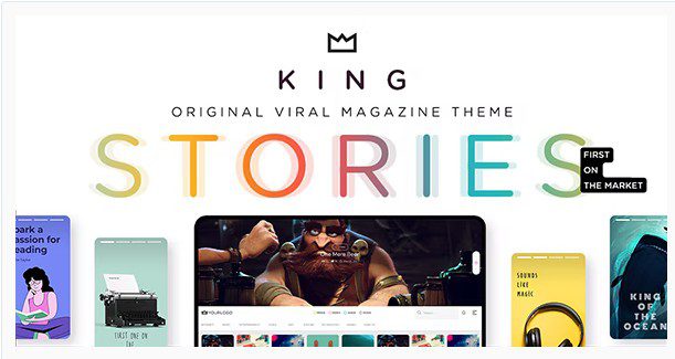 King - WordPres Viral Magazine Theme - Вирусная тема WordPres