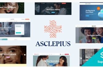 Asclepius — тема WordPress для врачей, медицины и здравоохранения