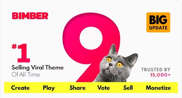 Bimber — Вирусная и Чумовая тема WordPress Bimber — Вирусная тема WordPress