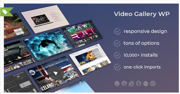 Video Gallery Wordpress Plugin - Плагин для видеогалереи Wordpress