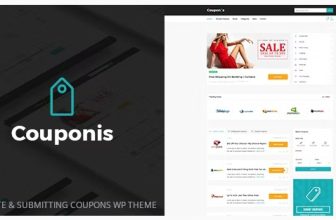 Couponis — партнерская WordPress тема для купонов