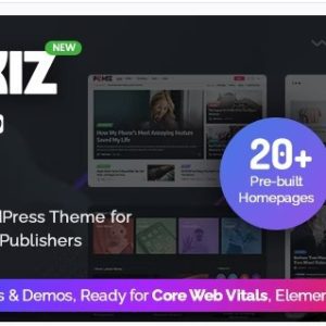 Foxiz - WordPress тема для новостей, журналов, блогов