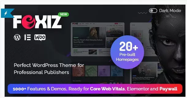 СКАЧАТЬ - Foxiz - WordPress тема для новостей, журналов, блогов - на русском.
