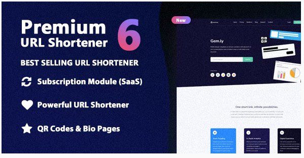 Premium URL Shortener — Сервис сокращения ссылок — на Русском